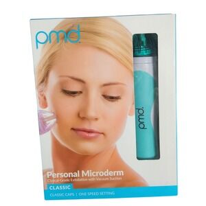 PMD Personal Microderm Classic Clinical Grade Exfoliation Vacuum Suction Teal